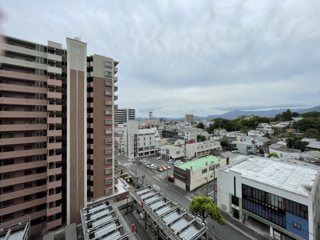 エバーライフリバーサイド飯塚弐番館の展望|南東側バルコニーからの眺望②