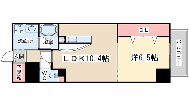 【間取り】 | Y's Court東梅田