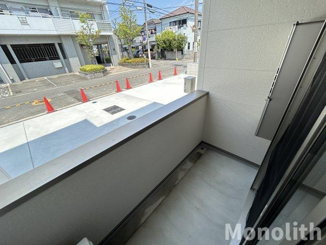 ジーメゾン岸和田上町のバルコニー