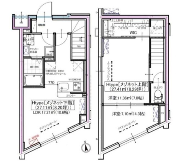 【間取り】 | ＣＲＥＡＬ三軒茶屋