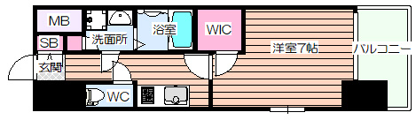 【間取り】 | エスプレイス新大阪サウスゲート