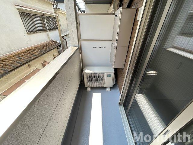 ジーメゾン岸和田上町のバルコニー