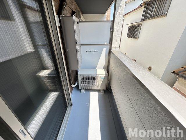 ジーメゾン岸和田上町のバルコニー