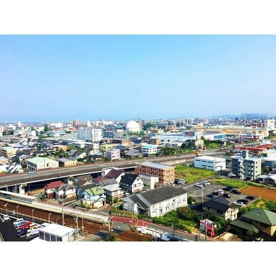 熊本市中央区本山町の賃貸マンションの展望