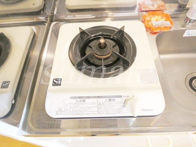 ティファニー舟渡のキッチン|一口コンロキッチンです☆彡