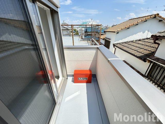 ジーメゾン岸和田上町のバルコニー