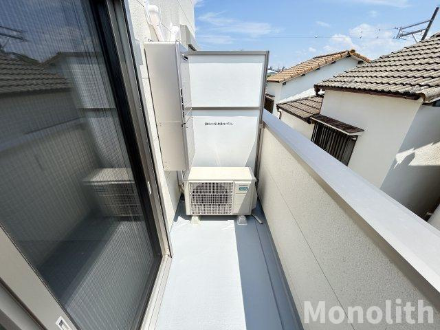 ジーメゾン岸和田上町のバルコニー