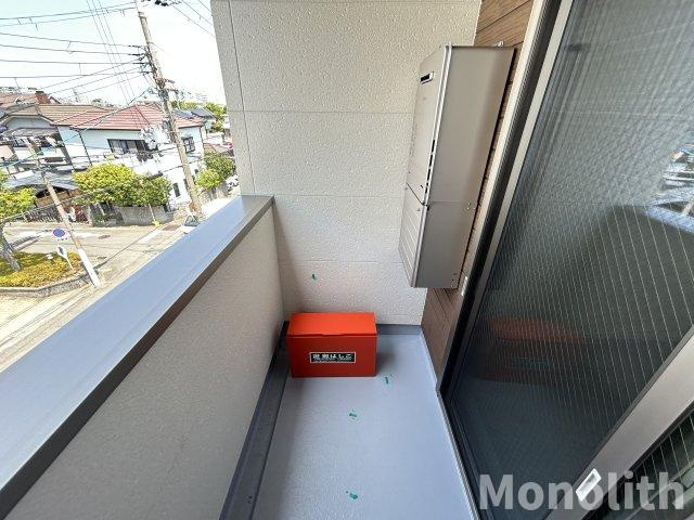 ジーメゾン岸和田上町のバルコニー