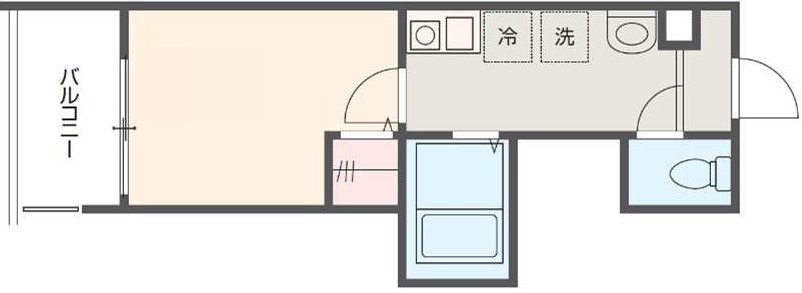 MELDIA池上の間取り|間取りです。