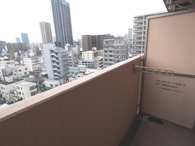 【バルコニー】エステムコート梅田茶屋町デュアルスペース