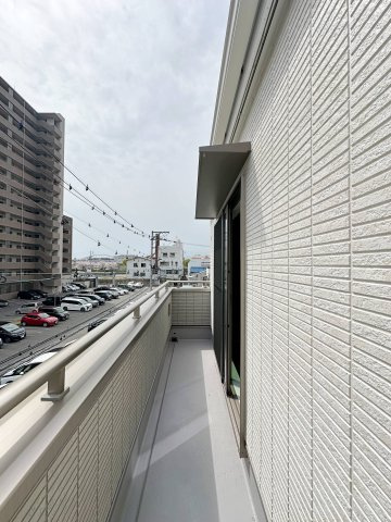 南区宇品御幸1丁目 No.Aのバルコニー|3階主寝室のバルコニー☆