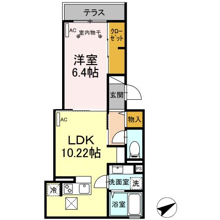 【間取り】 | ムーンヒルズ・T