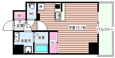 【間取り】 | MELDIA CREST TAPP 新大阪 WEST