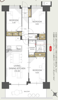 【間取り】 | アンピール百年橋