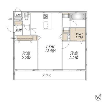 【間取り】 | グリシーヌ