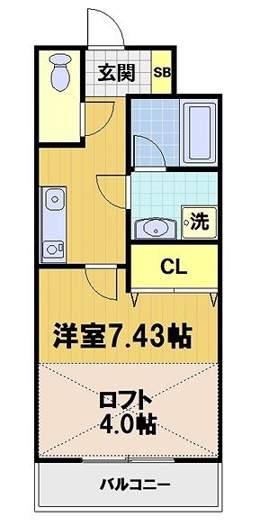 ワイアール東山の間取り