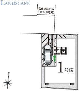 八千代市高津の区画図