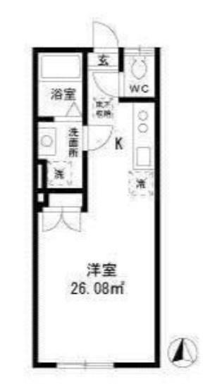 アタラクシアの間取り