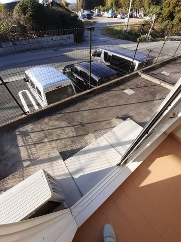 熊本市北区植木町岩野のアパートの庭|お庭も活用できます