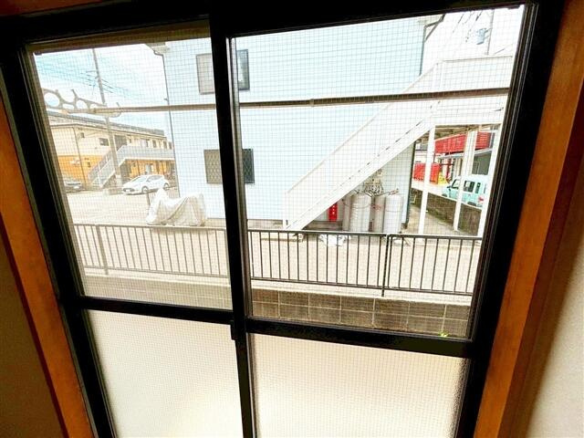 レスペ文京Ｂ棟のバルコニー