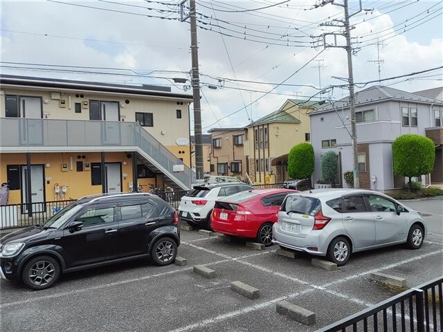 レスペ文京Ｂ棟の駐車場