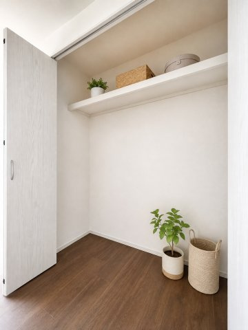 松戸市胡録台　新築分譲　限定１邸の収納|【施工例】
全居室収納スペースあり！荷物が多くても十分に納まります