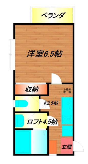 ＤＳコートＴＡＭＡＢＩの間取り
