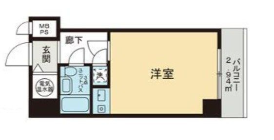 ライオンズプラザ芝公園の間取り|間取りです。