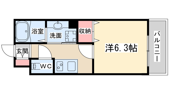 【間取り】 | パークサイドメゾン新梅田