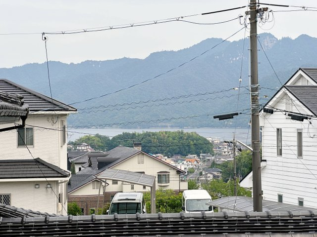 廿日市市対厳山3丁目 No.Bの展望|2階から宮島が見えます♪