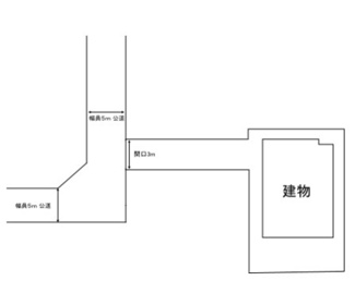 【区画図】 | 築１年！川越市中台元町戸建！ | ★敷地面積47.45坪★ 旗竿地を活かしたゆとりある敷地♪ 縦列駐車2台可能（車種による）