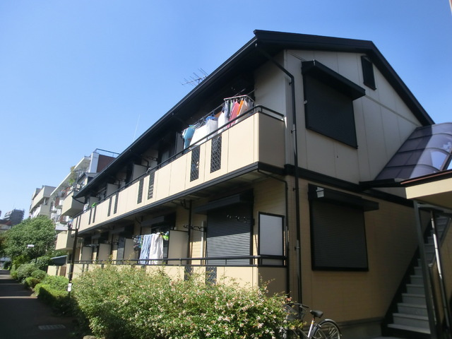 ドミール北小岩の外観|落ち着いた雰囲気の建物です♪