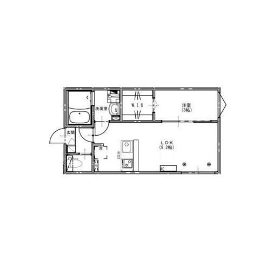 ＫＥＩＡＩ　ＲＥＳＩＤＥＮＣＥ　大和田Ⅵの間取り