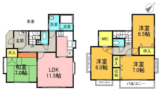 青梅市長淵３丁目の中古一戸建