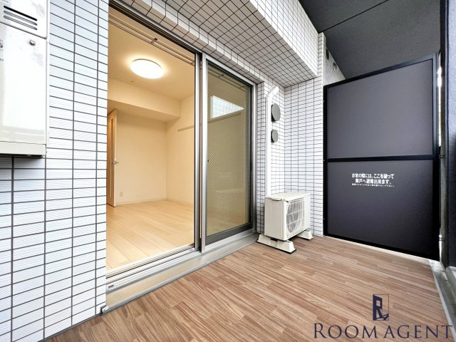 ディアレイシャス金山のバルコニー