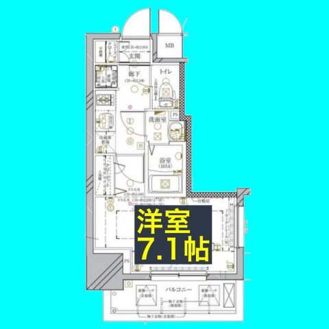 ディアレイシャス金山の間取り