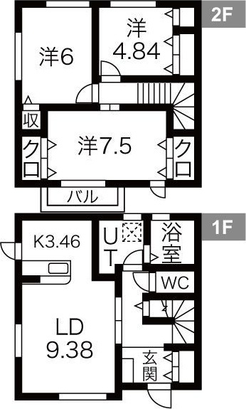 シャルム若菜3の間取り