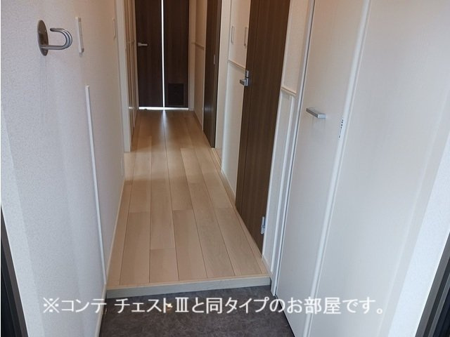 コスモステラス　ウエストの玄関|明るい玄関です