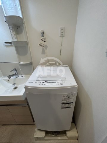 meetMe梅田西（ミートミー梅田西）の洗面所|meetMe梅田西（ミートミー梅田西）洗濯機置き場
