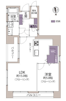 【間取り】 | エステートマンション西公園☆仲介手数料無料☆