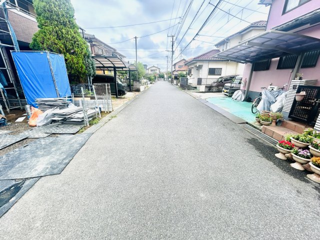 市原市君塚2丁目6期の前面道路含む現地写真|9/5撮影