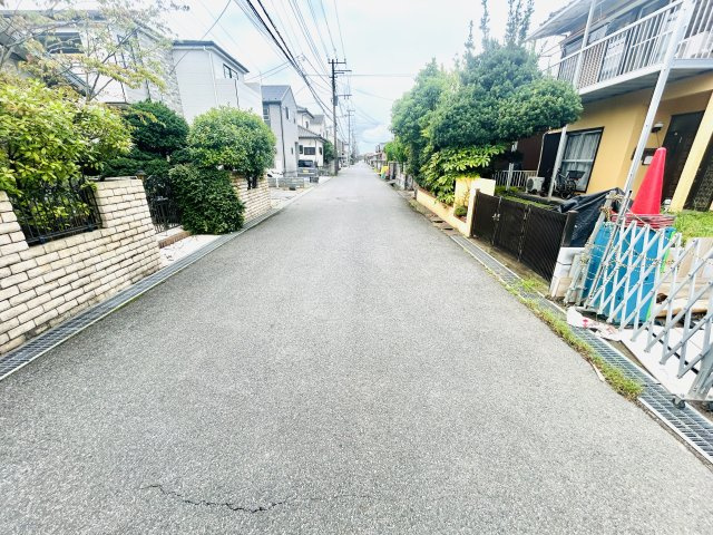 市原市君塚2丁目6期の前面道路含む現地写真|9/5撮影