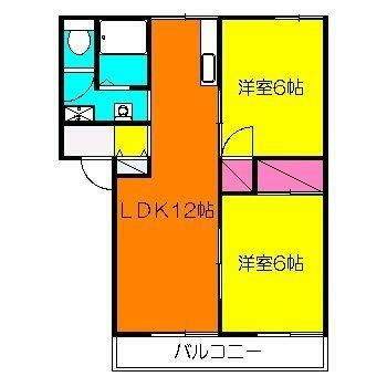 サニーコーポの間取り