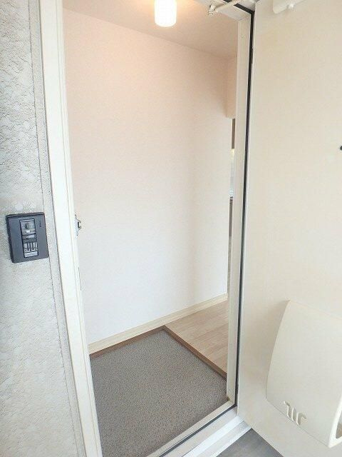 サニーコーポの玄関