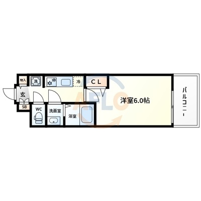 プレサンス四天王寺前夕陽ヶ丘ヴィリードの間取り|プレサンス四天王寺前夕陽ヶ丘ヴィリード　間取り
