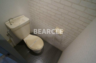 【トイレ】 | レジデンス青葉 大塚 | 落ち着いた色調のトイレです