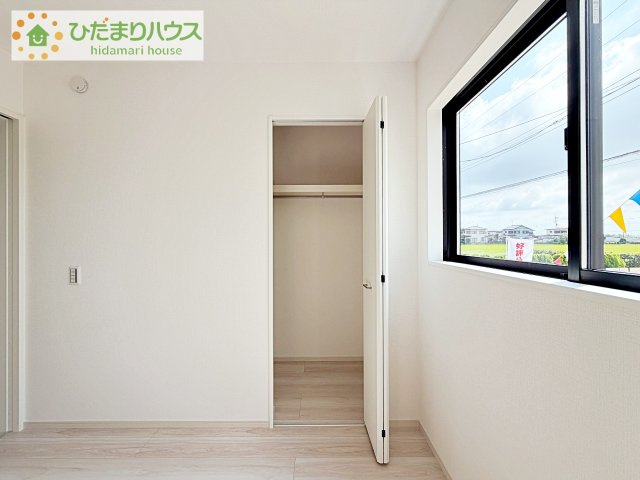 【収納】 | つくばみらい市谷井田10期　新築戸建 | 各居室にはしっかりと収納を完備！
