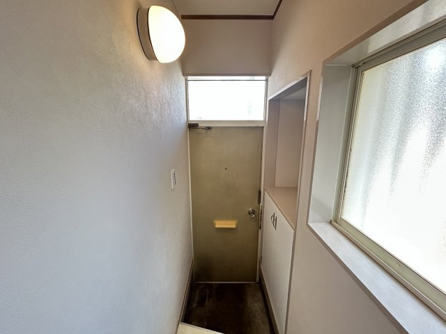 メゾンマツモトＢ棟の玄関
