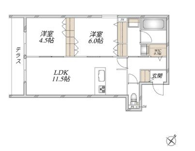【間取り】 | グリシーヌ