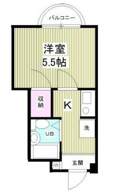 サンシティ稲田堤第５の間取り